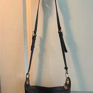 Michael Kors Black Leather Shoulder Bag